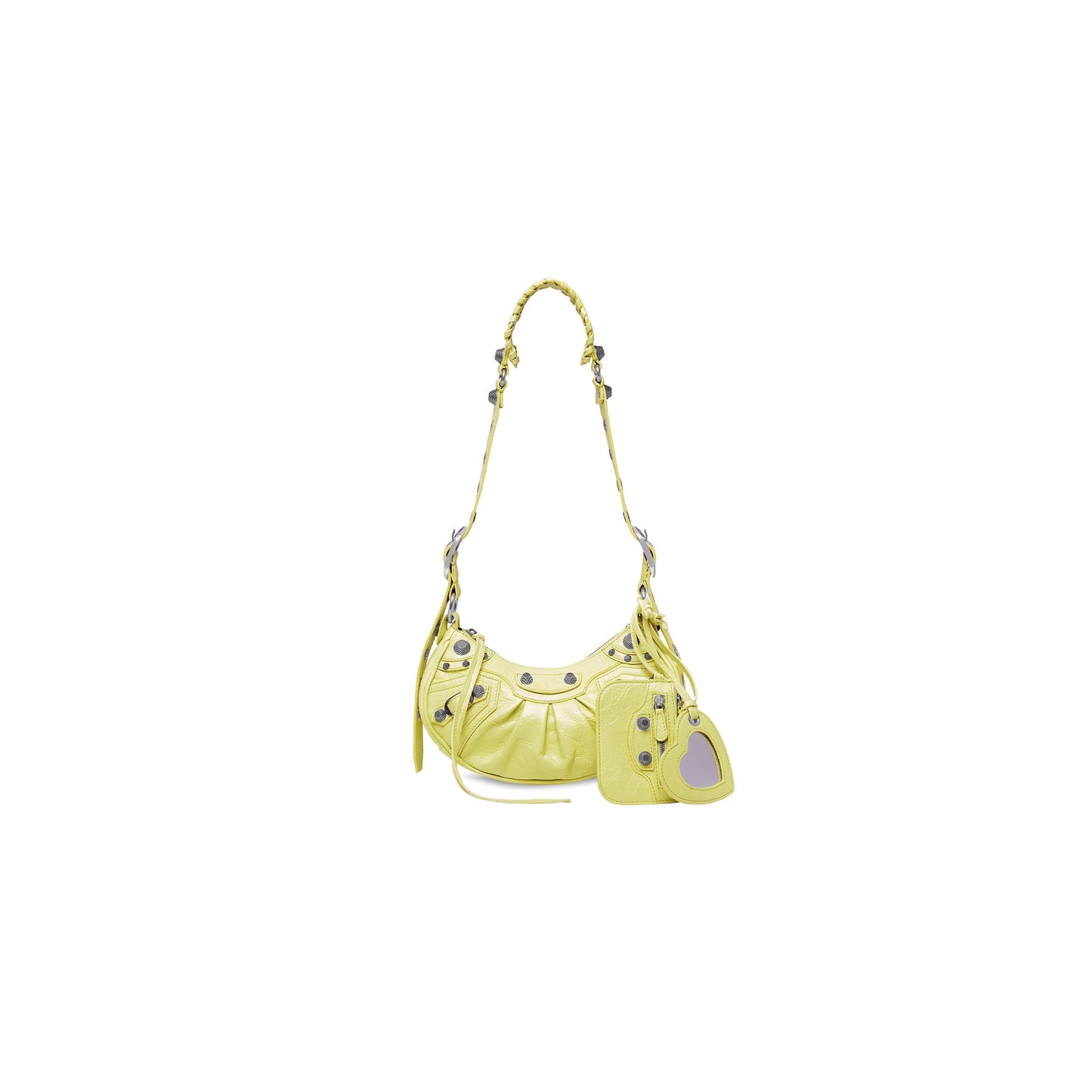 WOMEN'S LE CAGOLE XS SHOULDER BAG IN LIME