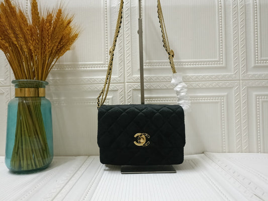 2 colors luxury silk bag