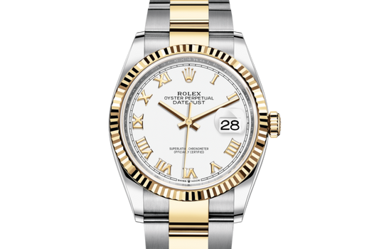 Luxury DATEJUST 36 White .126233