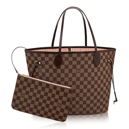 Handbag N41603 Neverfull MM Shoulder Bag Damier Ebene Canvas