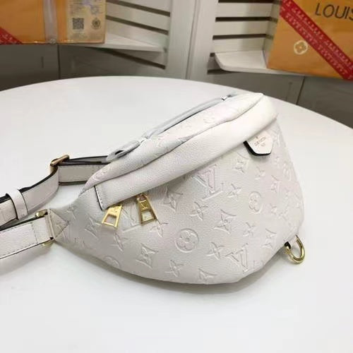 Luxury White Belt Bag