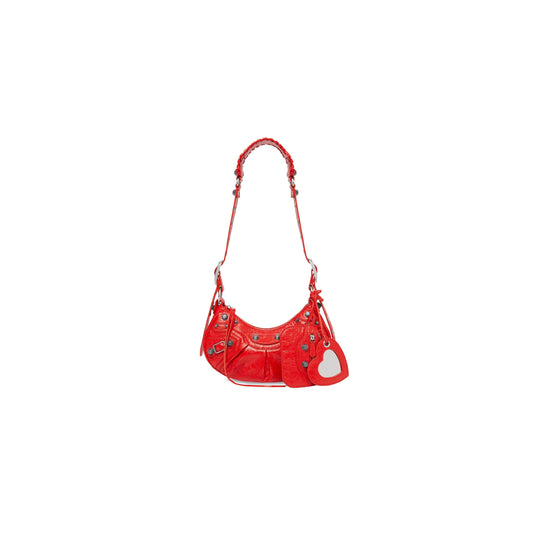 WOMEN'S LE CAGOLE XS SHOULDER BAG IN RED