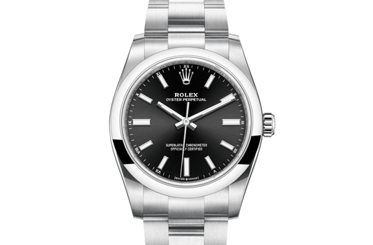 Luxury  OYSTER PERPETUAL 34 Bright Black .124200