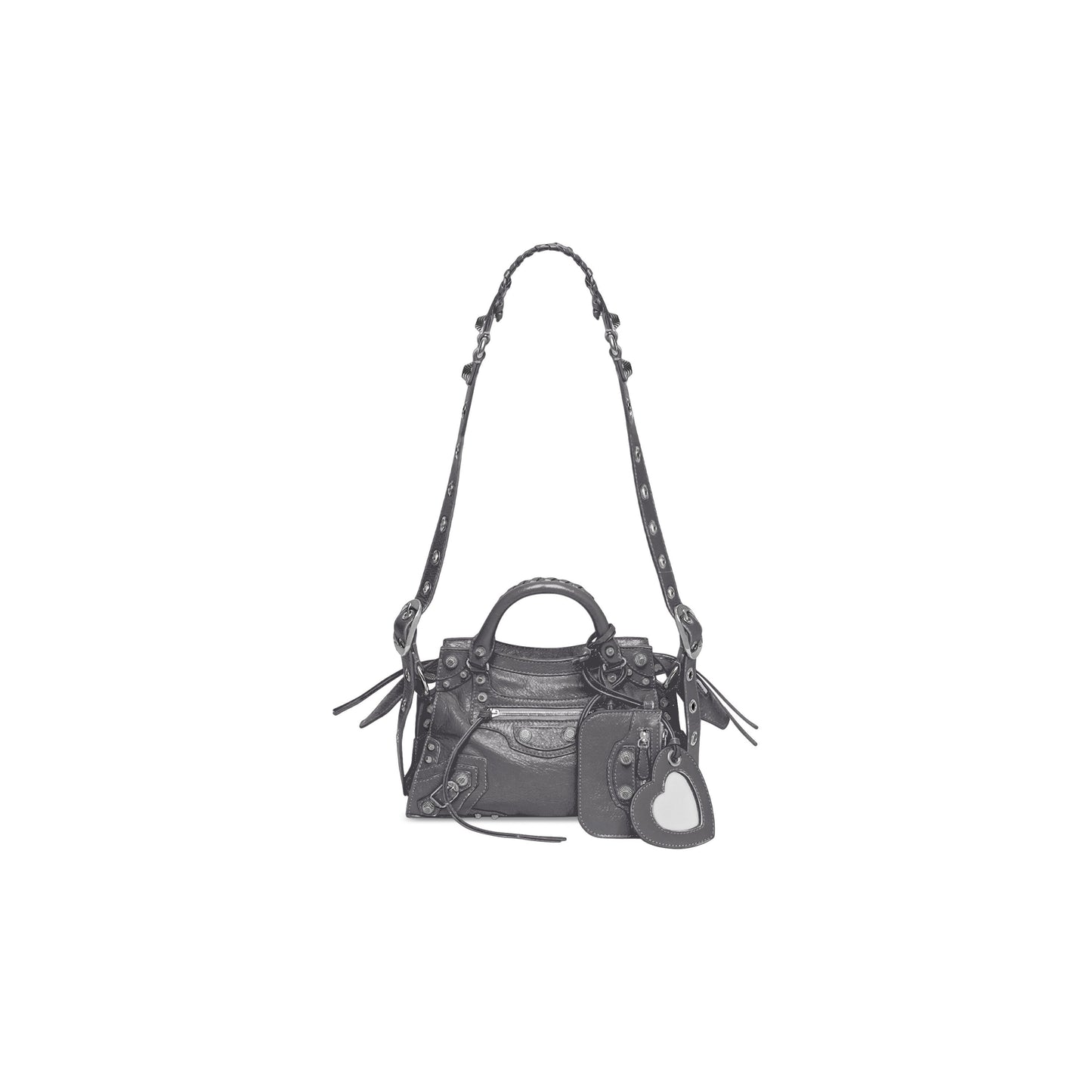 WOMEN'S NEO CAGOLE XS HANDBAG IN DARK GREY