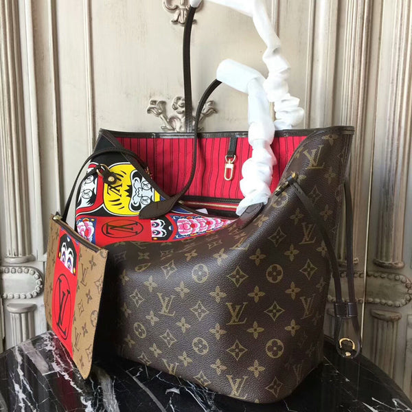 Handbag Neverfull MM M43499 Monogram Canvas