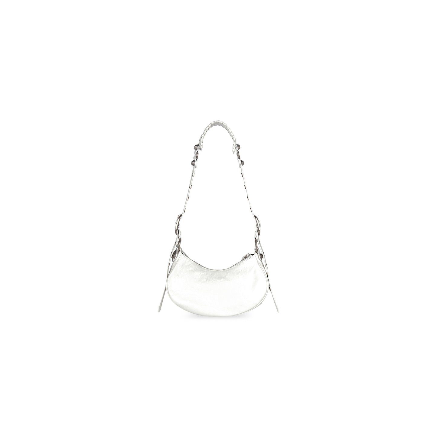 WOMEN'S LE CAGOLE XS SHOULDER BAG IN WHITE