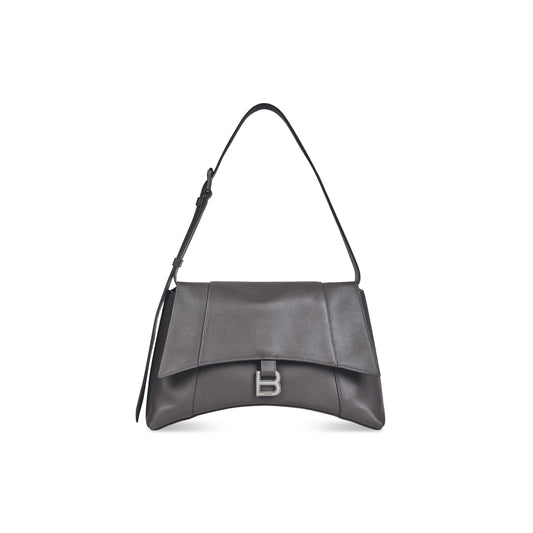 WOMEN'S DOWNTOWN MEDIUM SHOULDER BAG IN DARK GREY