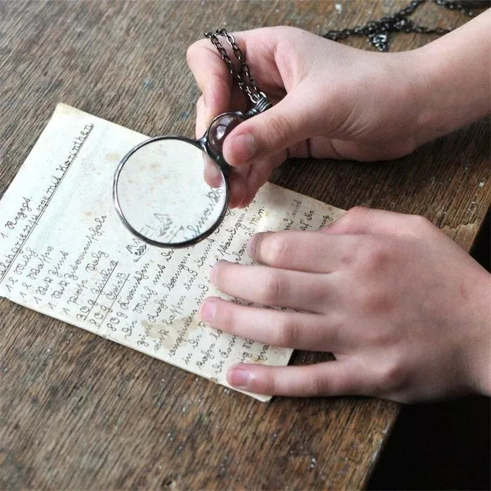 MAGNIFYING GLASS NECKLACE GIFT