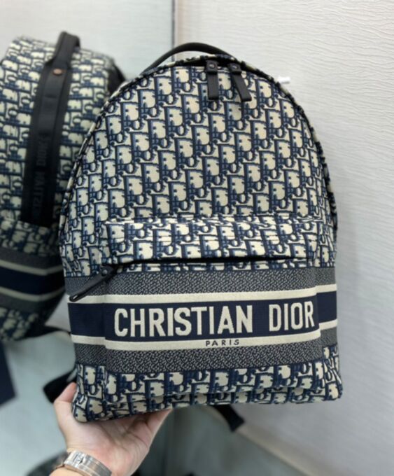 Diortravel Backpack Dark Blue