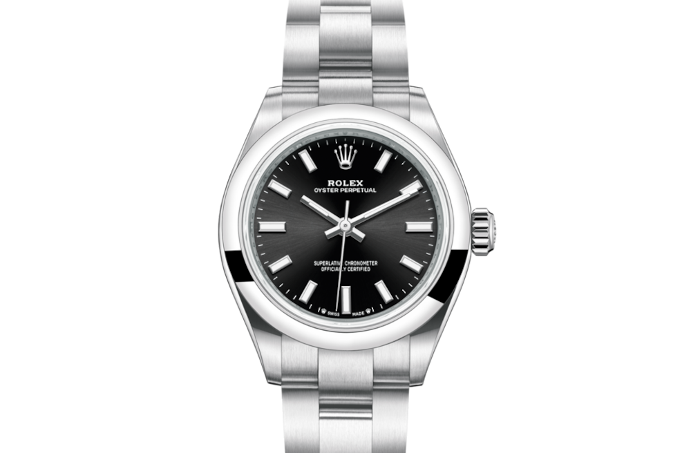 Luxury OYSTER PERPETUAL 28 Bright Black .276200