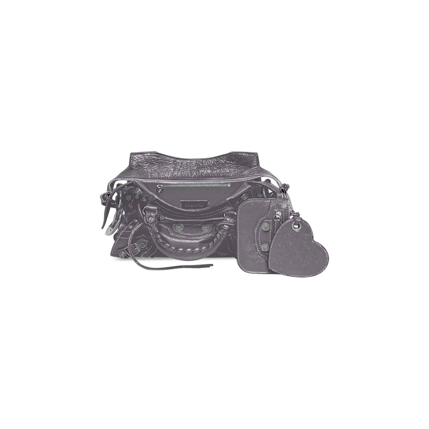 WOMEN'S NEO CAGOLE XS HANDBAG IN DARK GREY