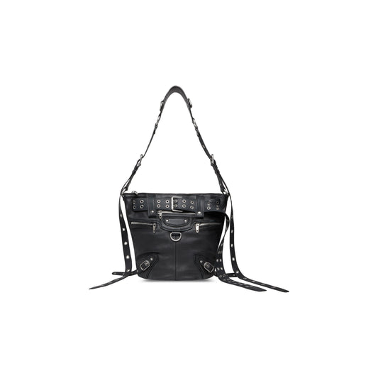 EMO BUCKET BAG IN BLACK