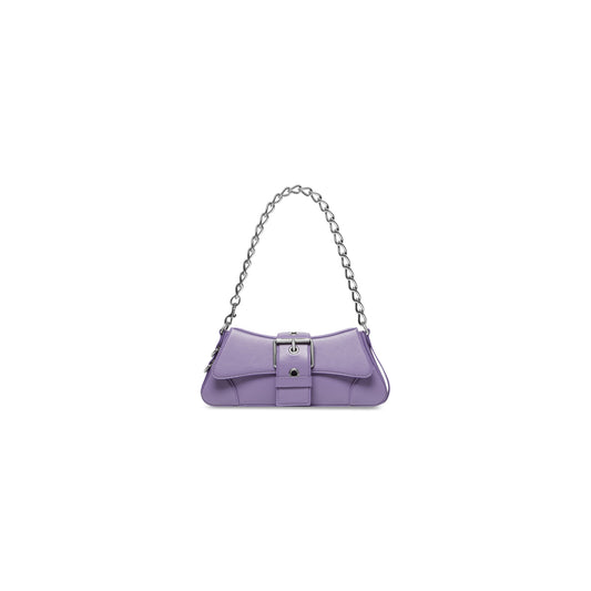 WOMEN'S LINDSAY SMALL SHOULDER BAG WITH STRAP IN LILAC