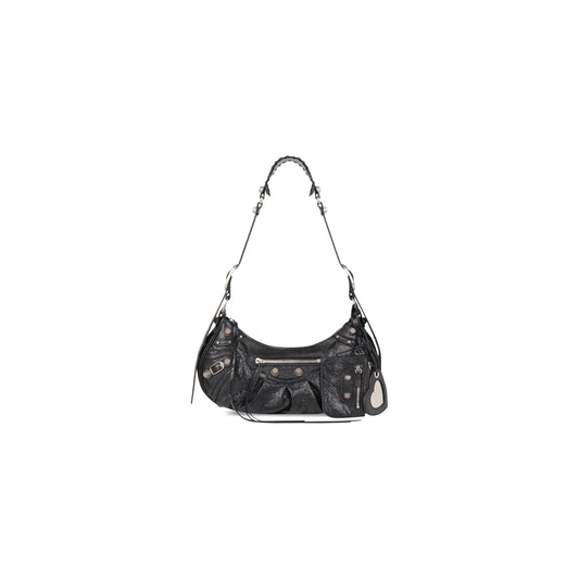 WOMEN'S LE CAGOLE SMALL SHOULDER BAG IN BLACK