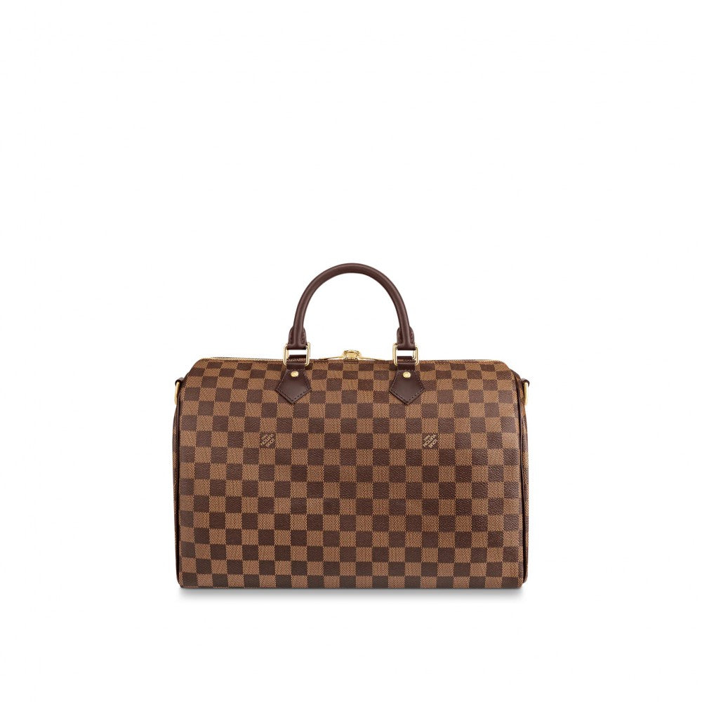 Handbag Damier Ebene Canvas Speedy Bandouliere 35 N41366