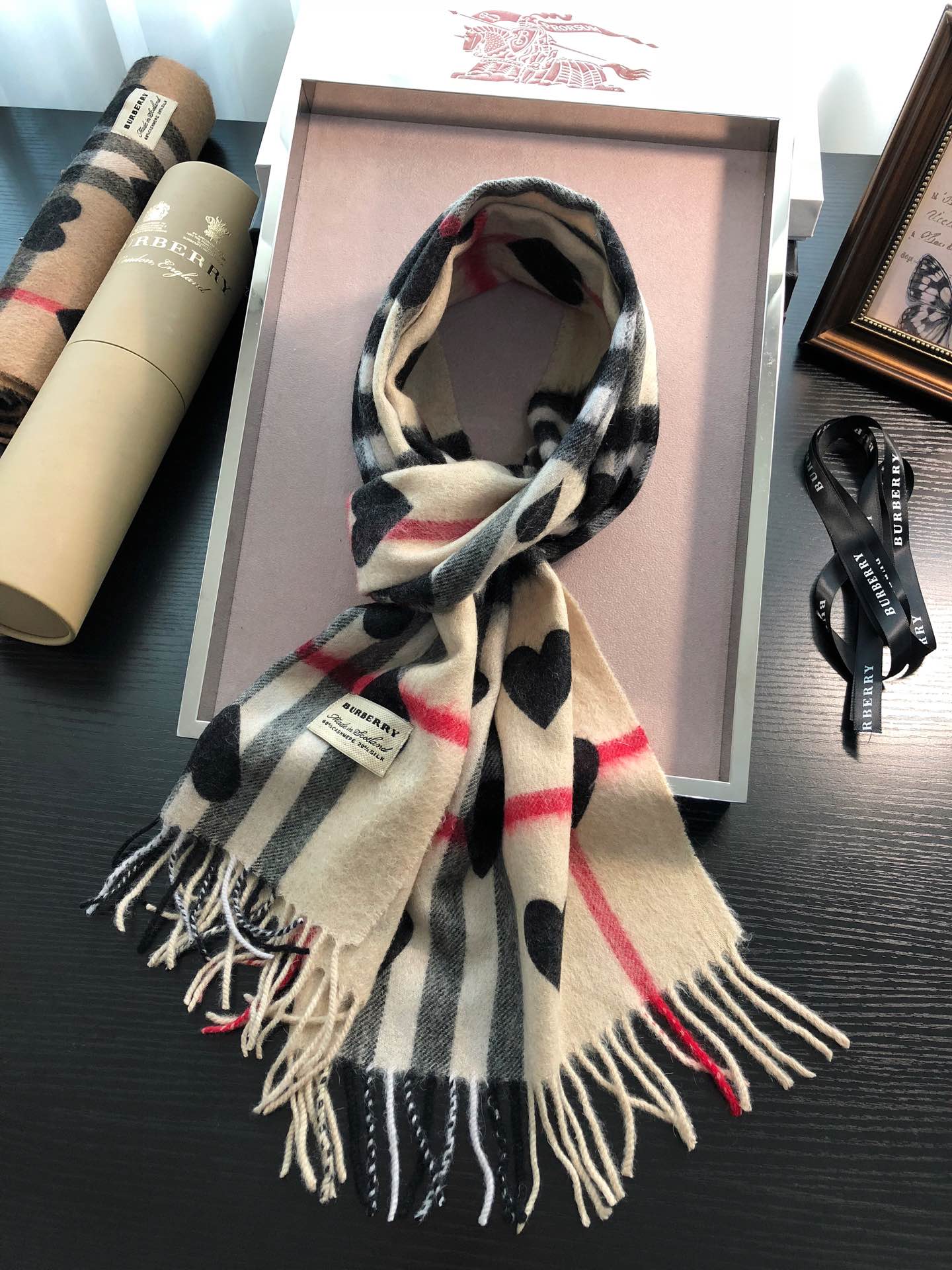 Autumn and winter scarves - Sweetheart