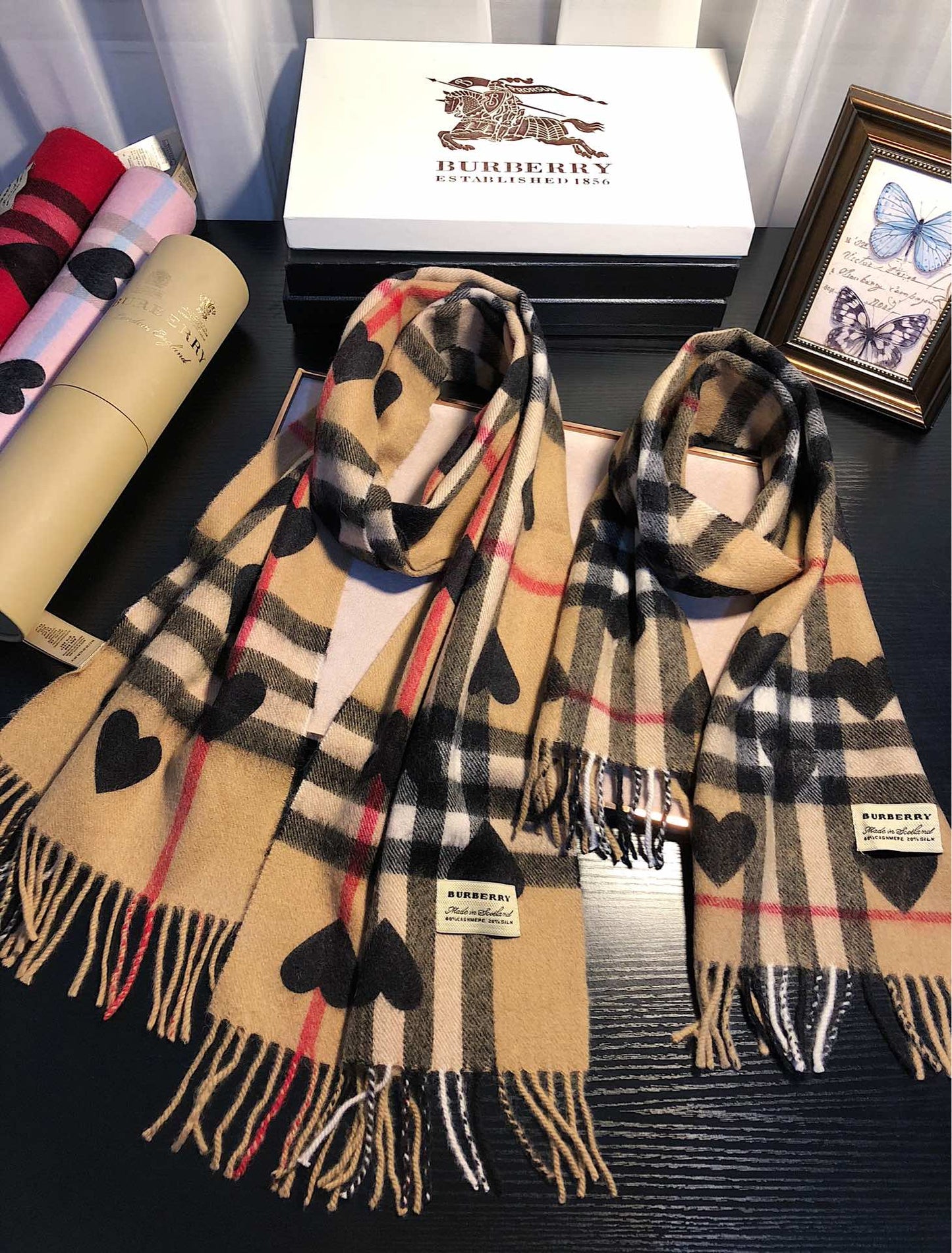 Autumn and winter scarves - Sweetheart