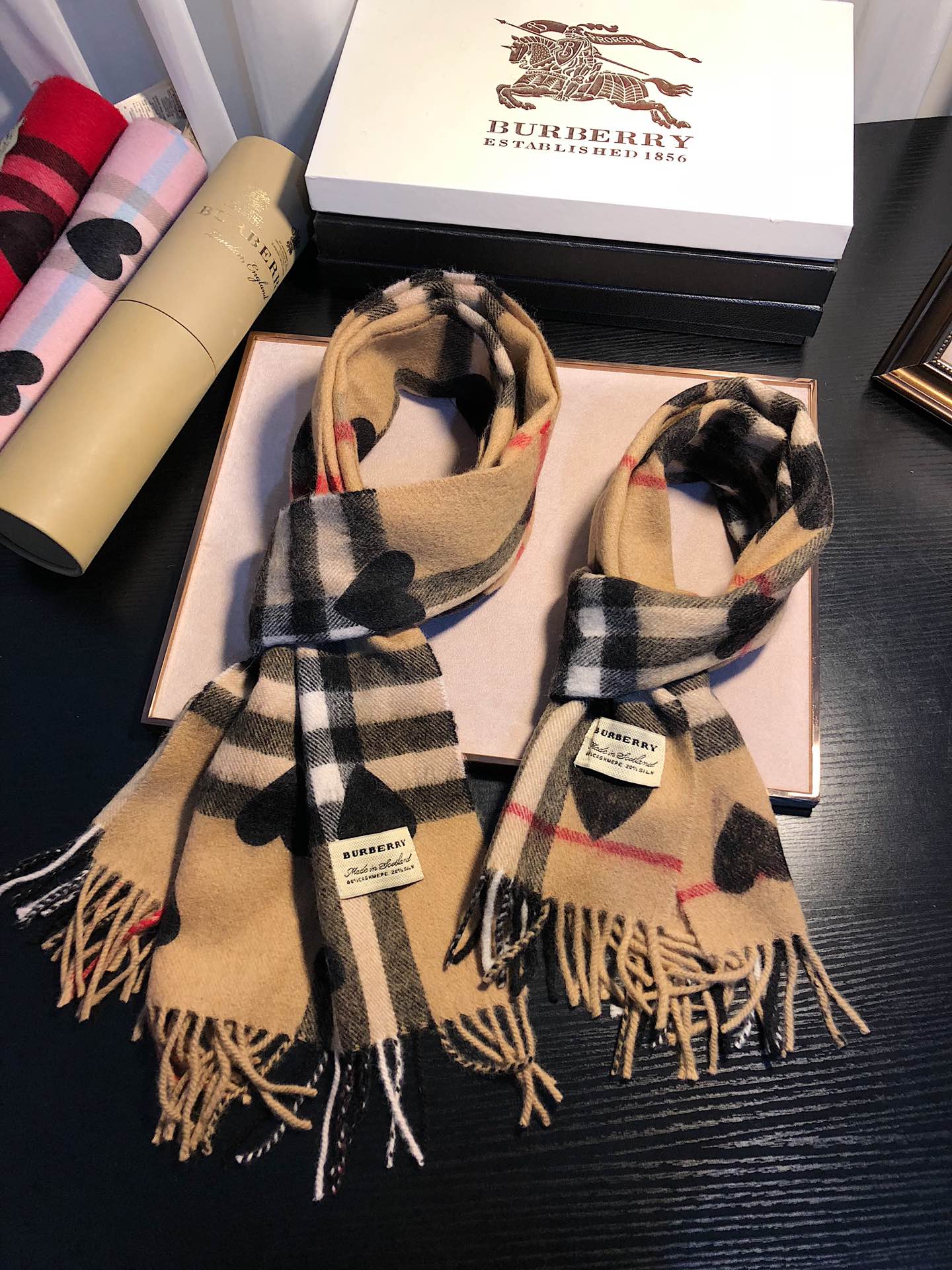 Autumn and winter scarves - Sweetheart