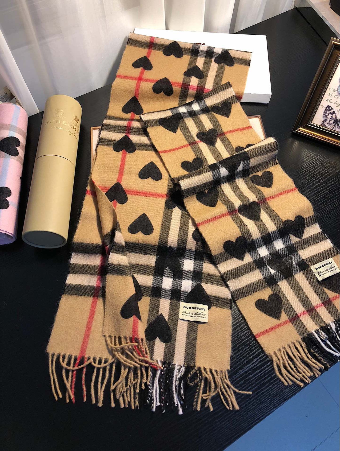 Autumn and winter scarves - Sweetheart