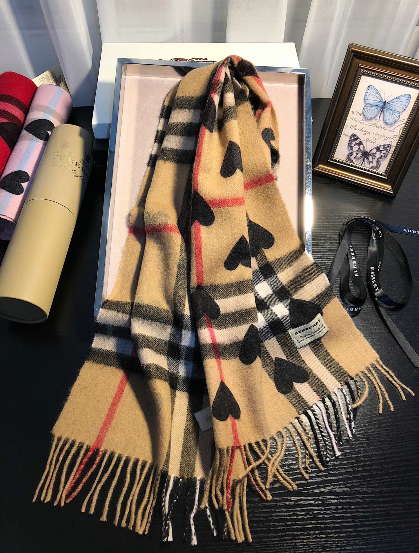 Autumn and winter scarves - Sweetheart