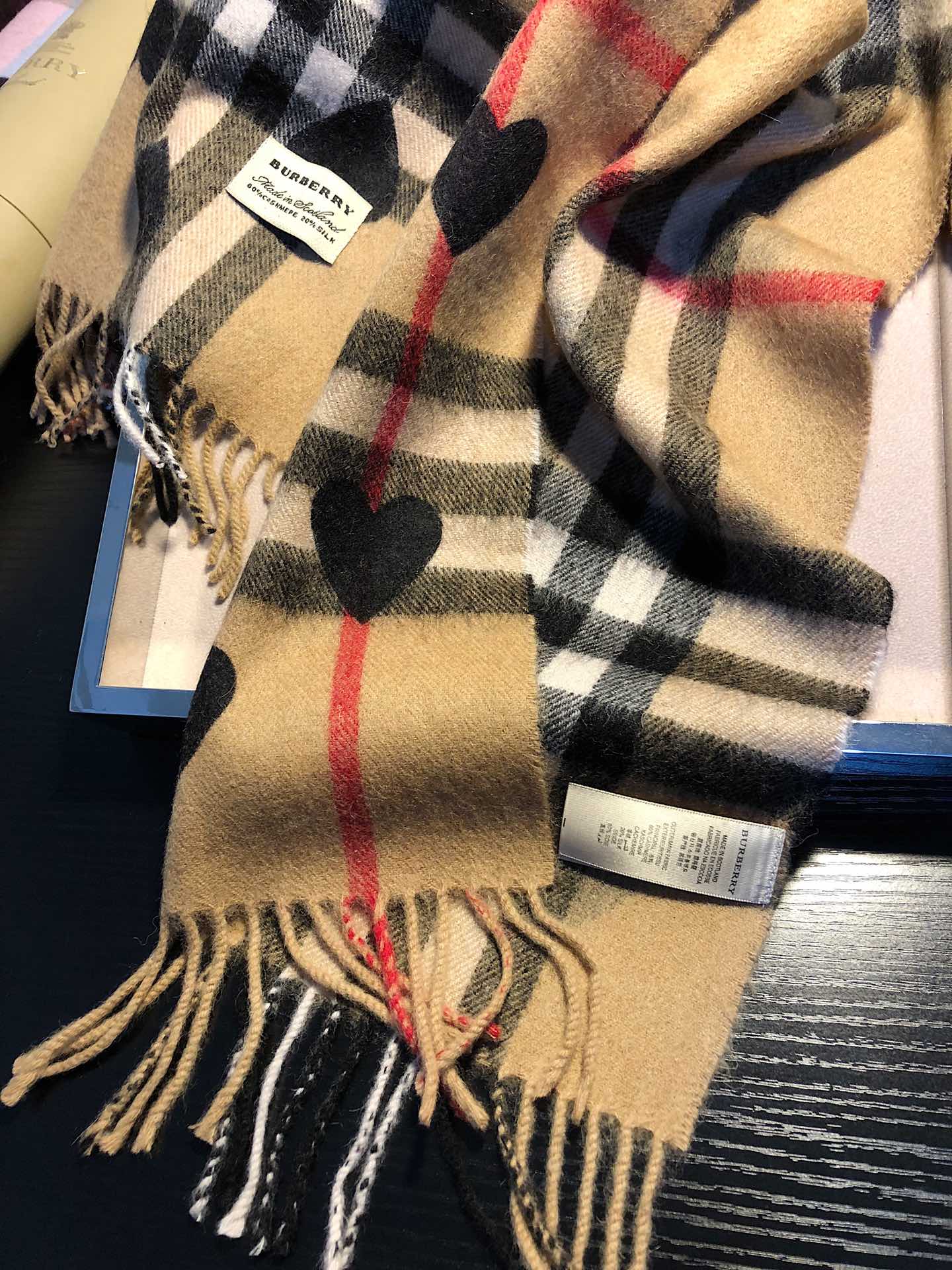 Autumn and winter scarves - Sweetheart