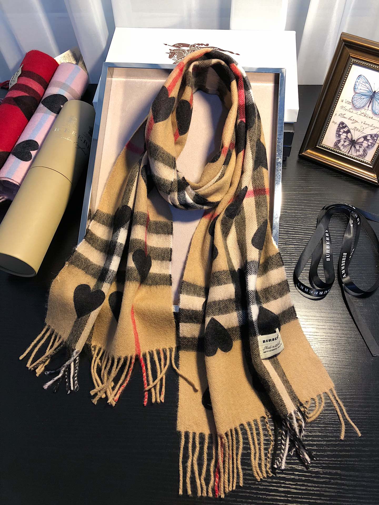 Autumn and winter scarves - Sweetheart