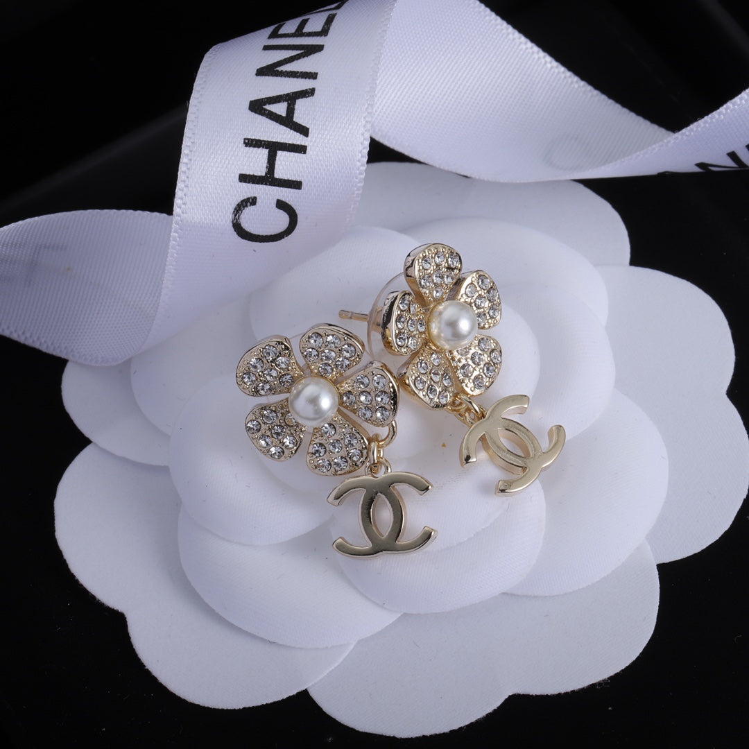 Camellia Earrings