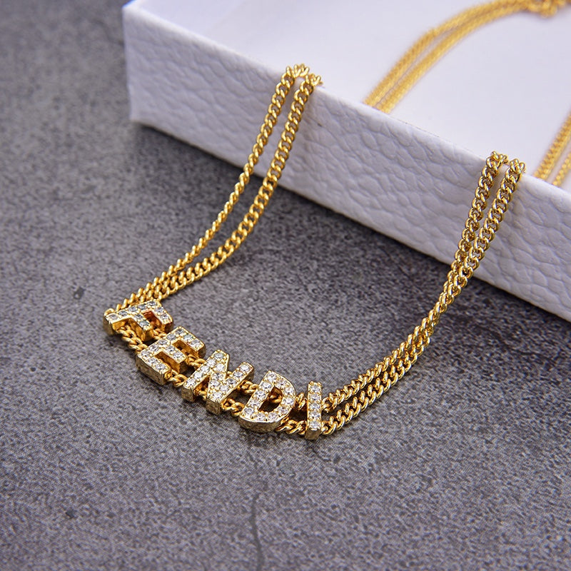 Luxury Monogram Necklace