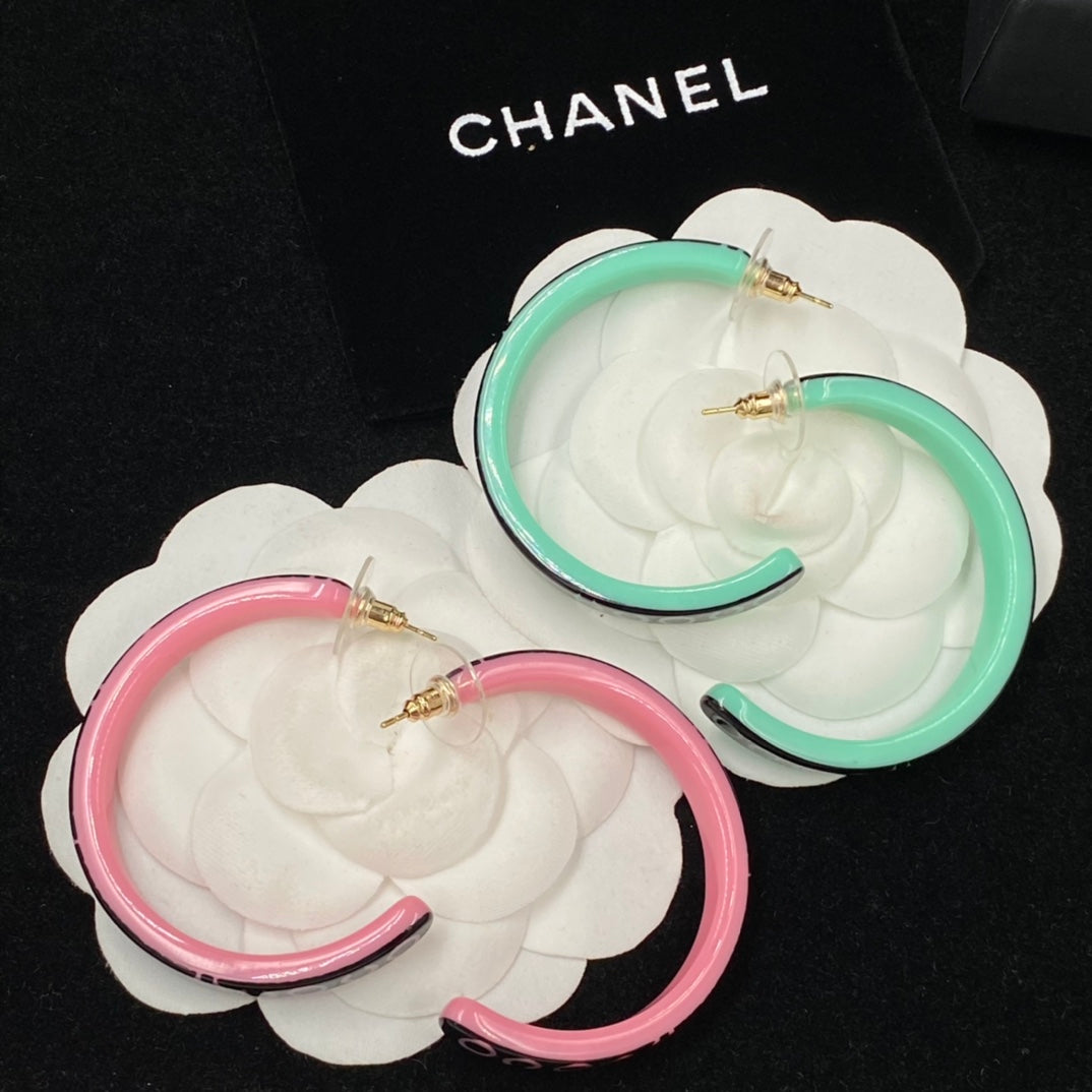 Deluxe CC Resin Earrings