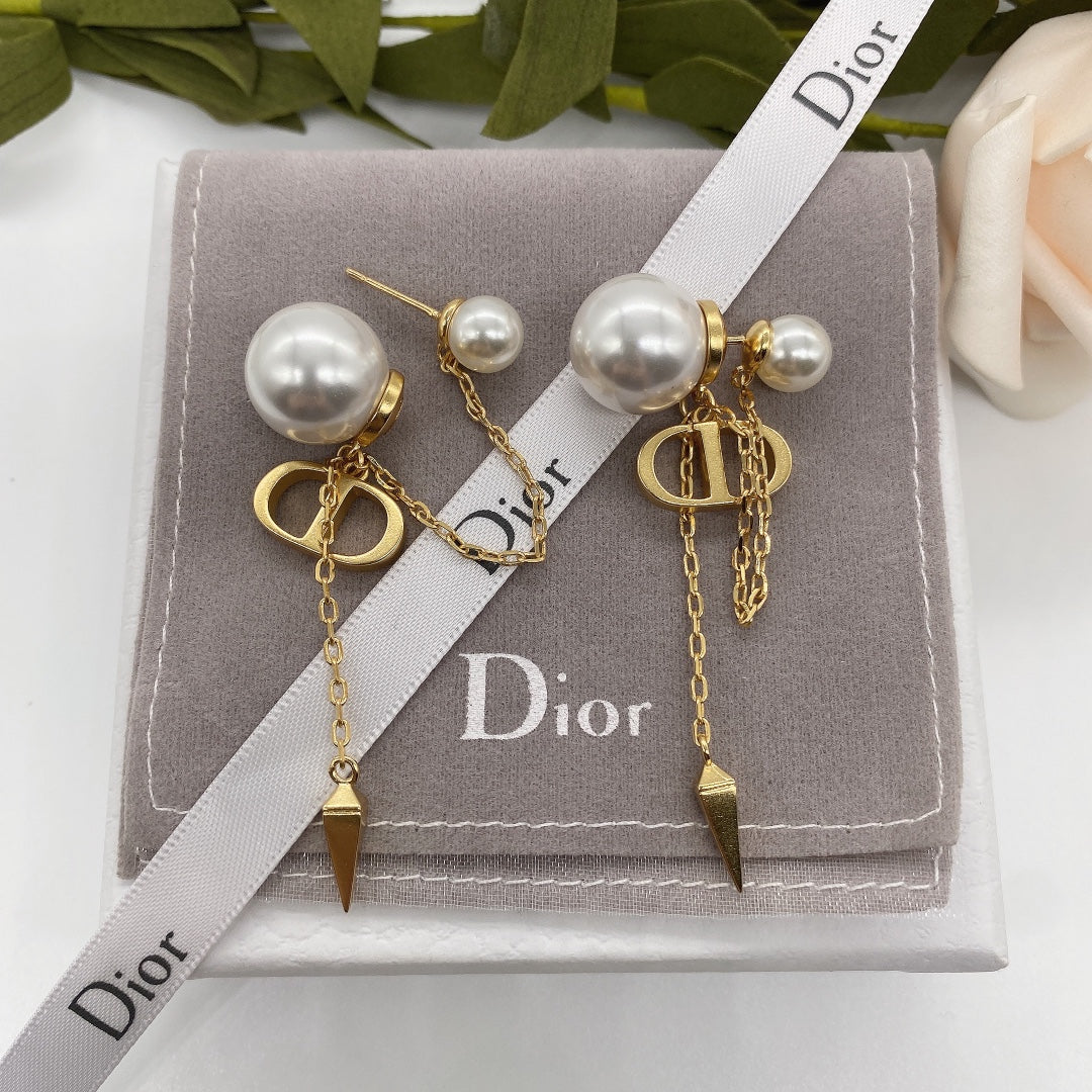 Fashion Tassel Pearl Earrings